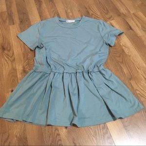 Boutique teal blouse